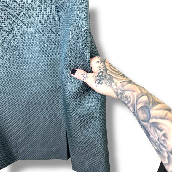 An Original Penguin By Munsingwear Sleeveless Silk Pleated Tennis Mini Dress - Picture 3 of 8